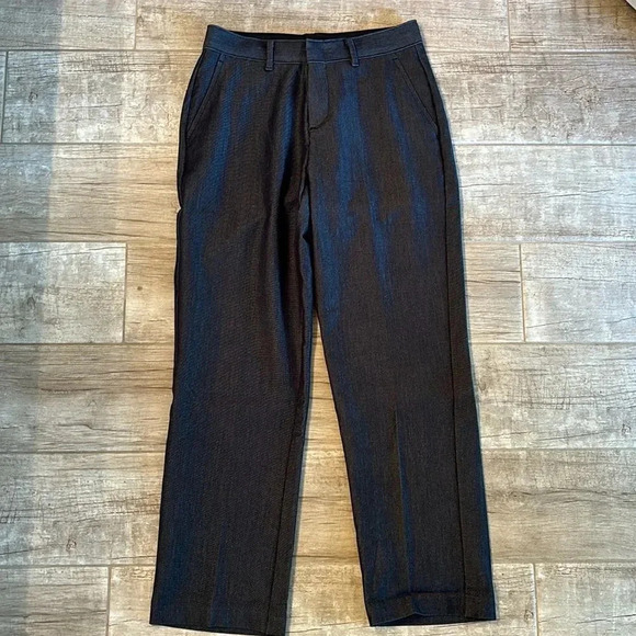 Van-Heusen charcoal gray dress slacks - Picture 1 of 2